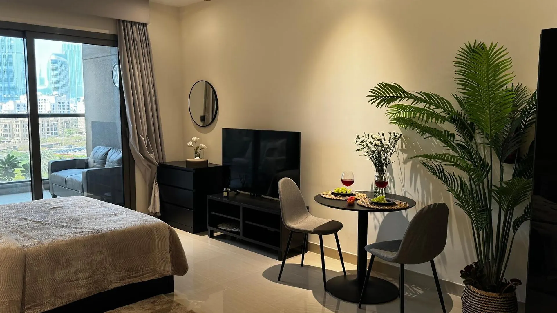 Apartment Spacious Studio, 4 Guests In The Heart Of Dubai